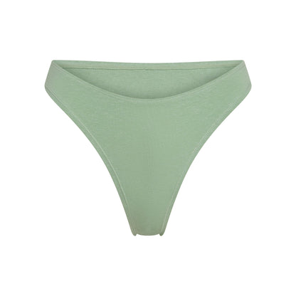Net Positive hemp thong in mint green, curved front waistband, 1-pack on Tampa Home & Garden Store