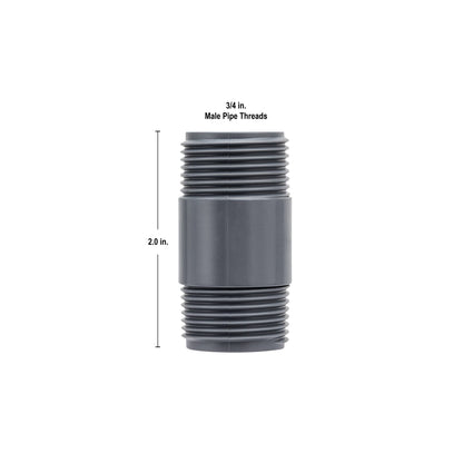 3/4-in. PVC Sprinkler Riser Pipe & Fittings