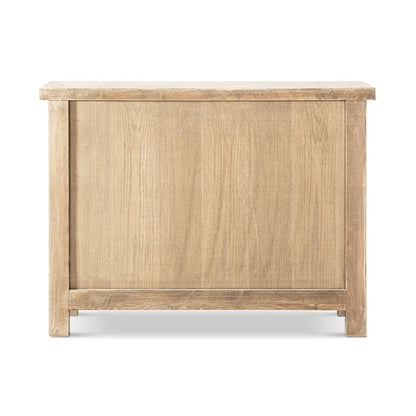 Arden 2-door accent storage cabinet in natural wood finish by HouseOfZazla on Tampa Home & Garden Store