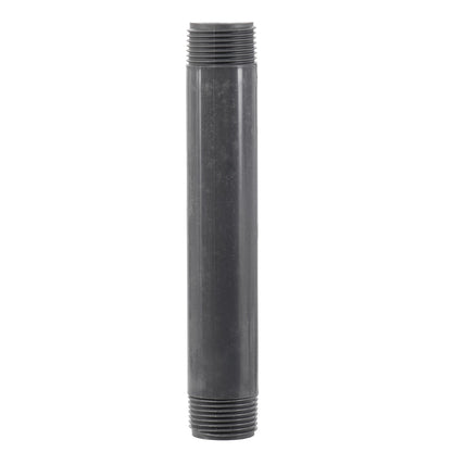 Orbit Irrigation 3/4in MPT x 8in black PVC sprinkler riser with male threads on Tampa Home & Garden Store