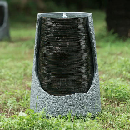 Indoor Outdoor Water Fountain With Broken Urn