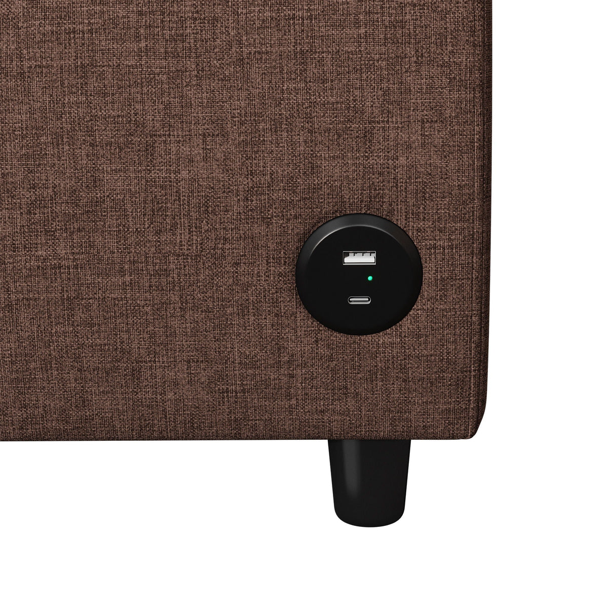 Pull Out Sofa Bed With Twin Memory Foam Mattress