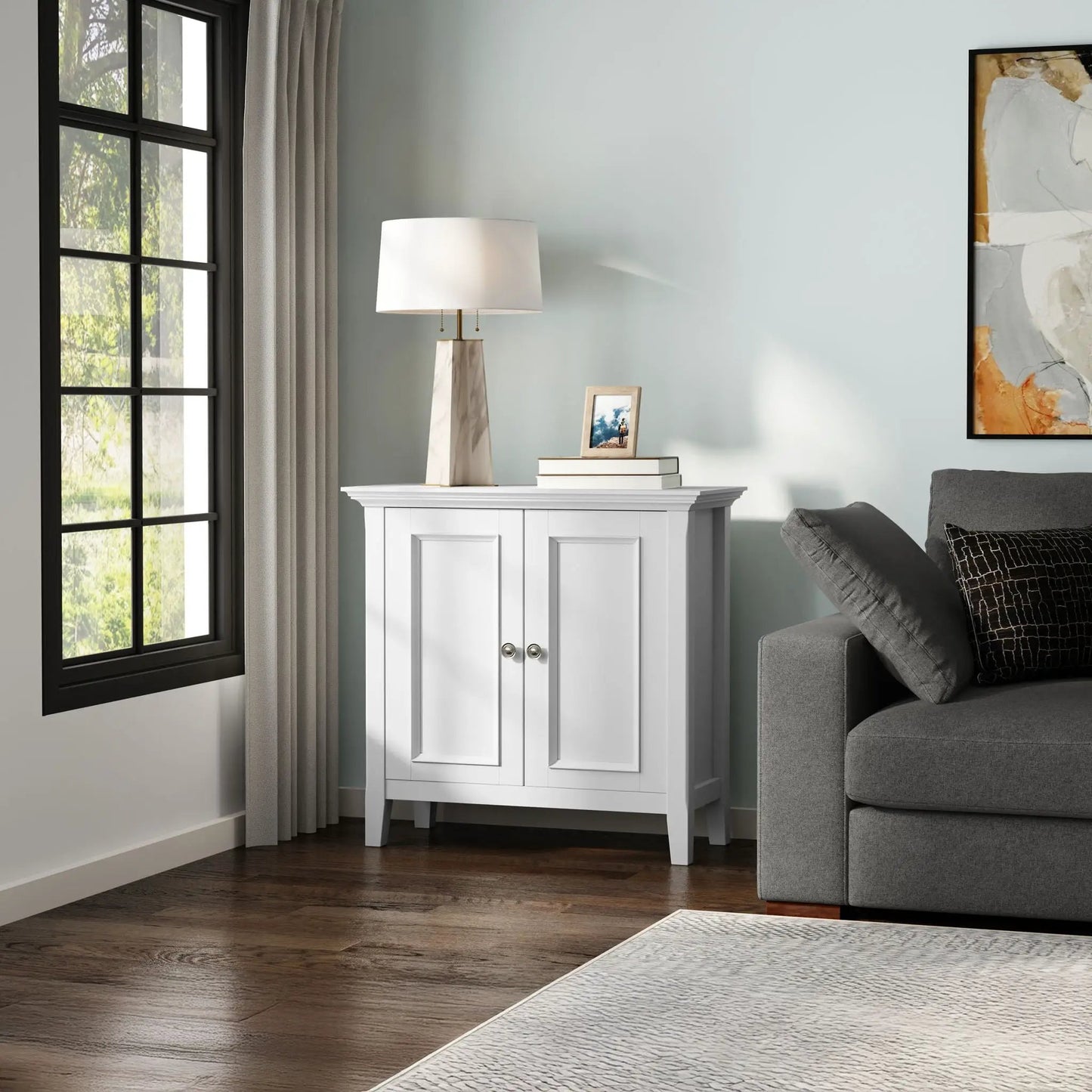 Amherst Handcrafted Low Storage Cabinet Essential