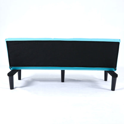 Compact Foldable Sofa Bed and Cup Holder