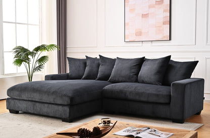 Luxe Oversized 2 Piece Sectional Sofa for Living