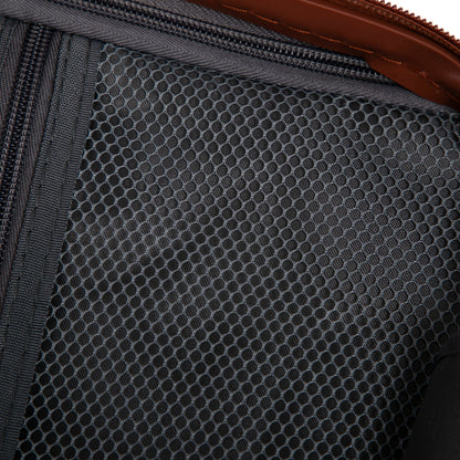 14'/20' Beige ABS Spinner Wheel Luggage Set interior mesh pocket by HouseOfZazla on Tampa Home & Garden Store