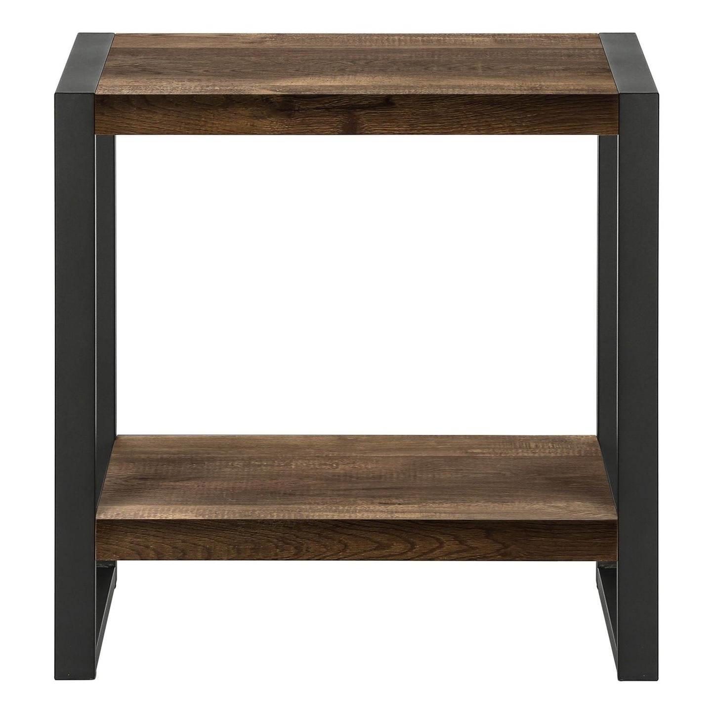 Accent Table Industrial Side Table with Flexible