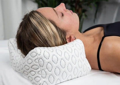 Adaptable and Cool BedGear White Knee Pillow