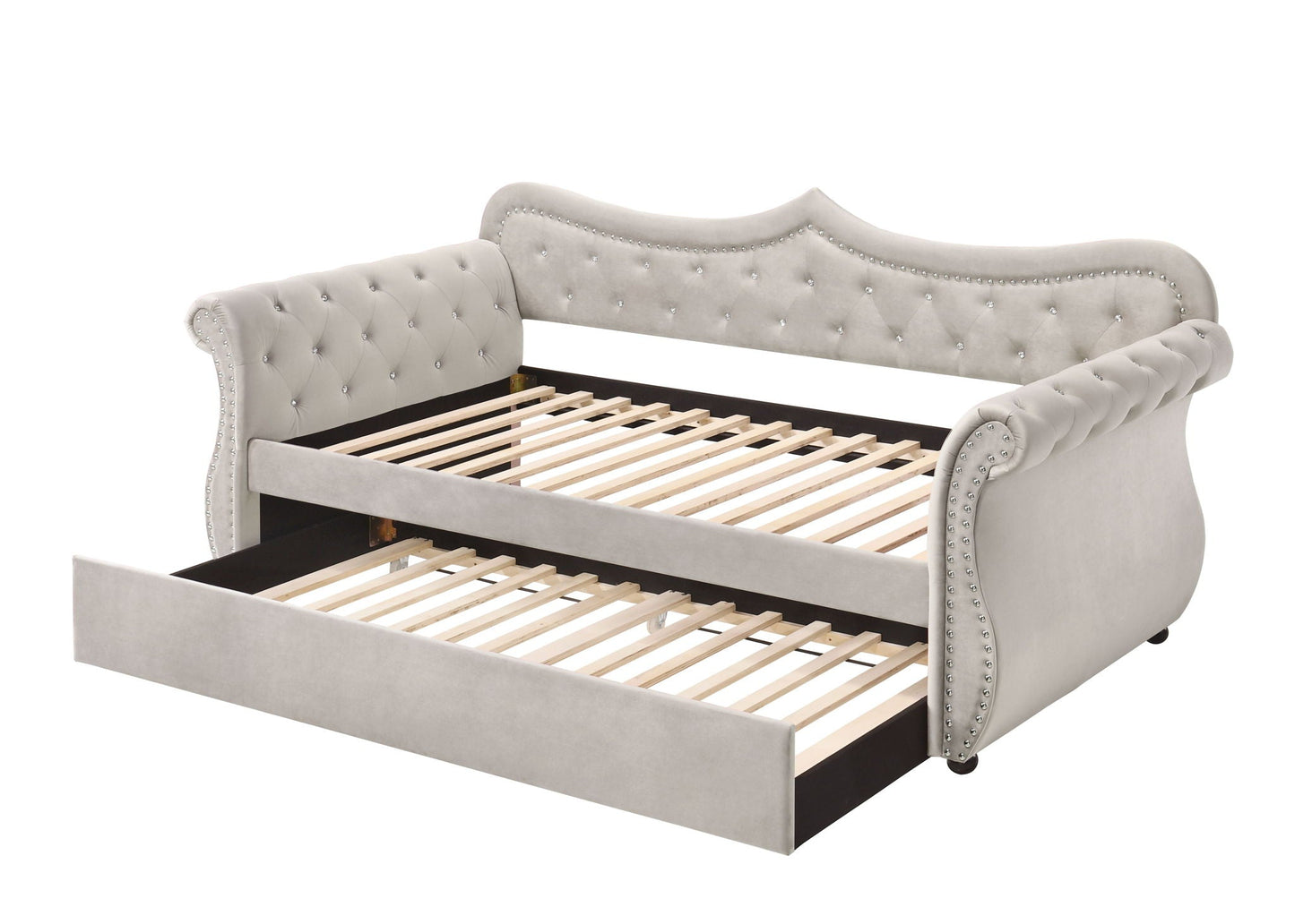 Classic Adkins Twin Daybed and Trundle Beige