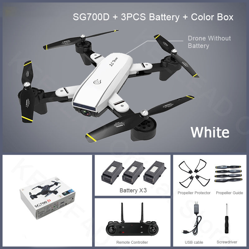 Quadrocopter with dual cameras white by Sell My Stuff, toy glider with 3 batteries on Tampa Home & Garden Store