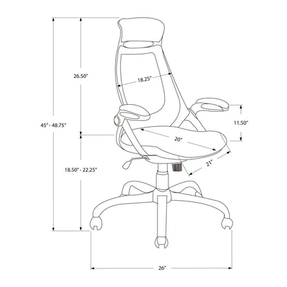 Ergonomic Office Chair with Adjustable Height