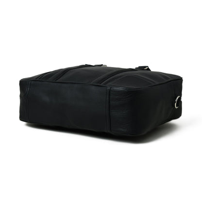 Texas Black Leather Briefcase - Tampa Home & Garden Store