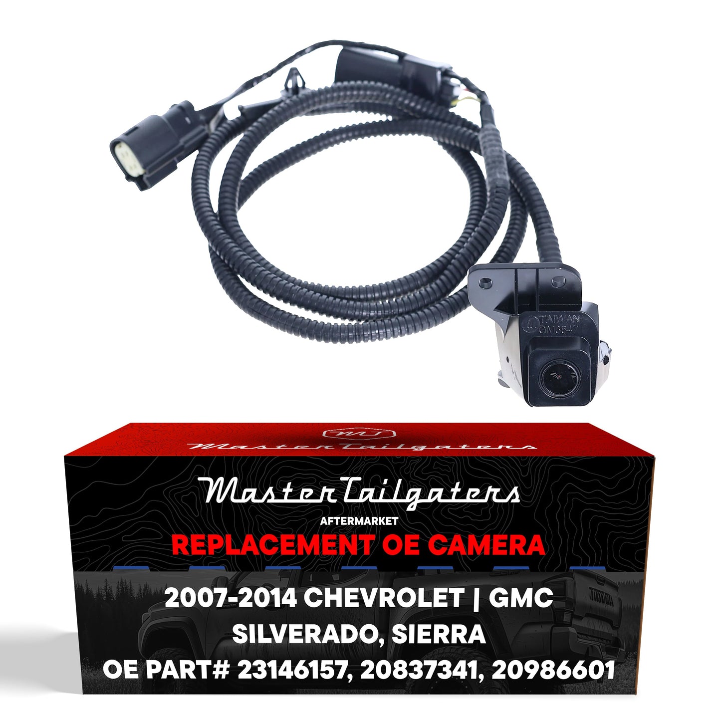 Master Tailgaters OEM backup camera harness for 2007-2014 Chevy Silverado/Sierra on Tampa Home & Garden Store