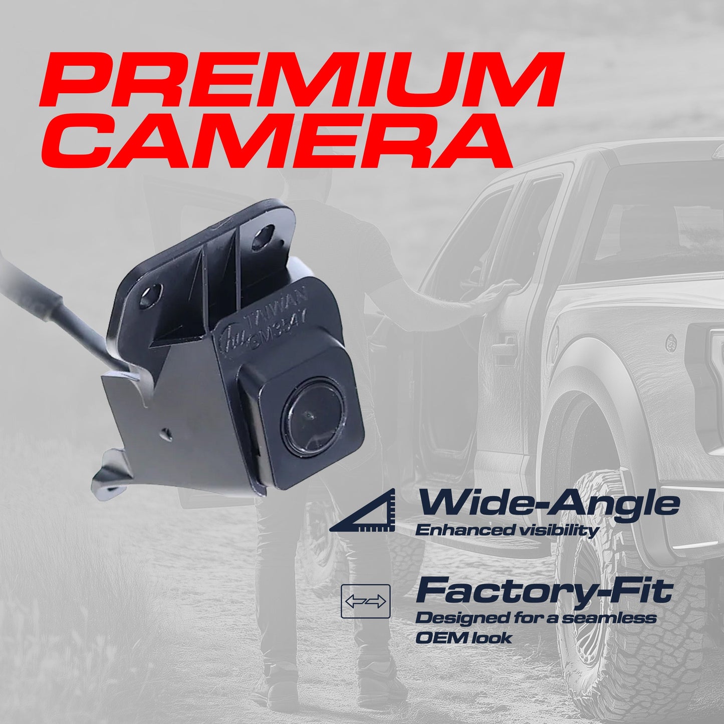 Master Tailgaters OEM backup camera for 2007–2014 Chevy Silverado / GMC Sierra black housing on Tampa Home & Garden Store