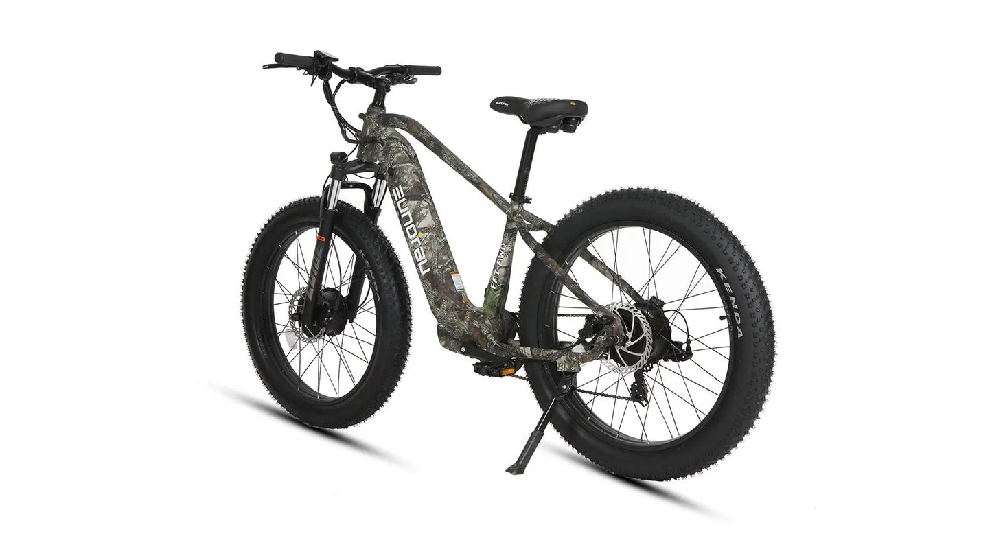 FAT-AWD 2.0 camouflage fat-tire electric bike with front suspension by EUNORAU E-BIKE US on Tampa Home & Garden Store