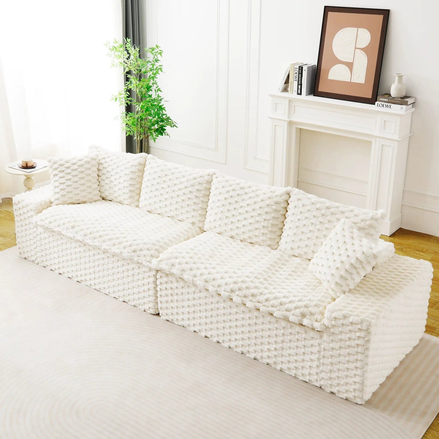 Multifunctional Sofa Side by Side or Facing
