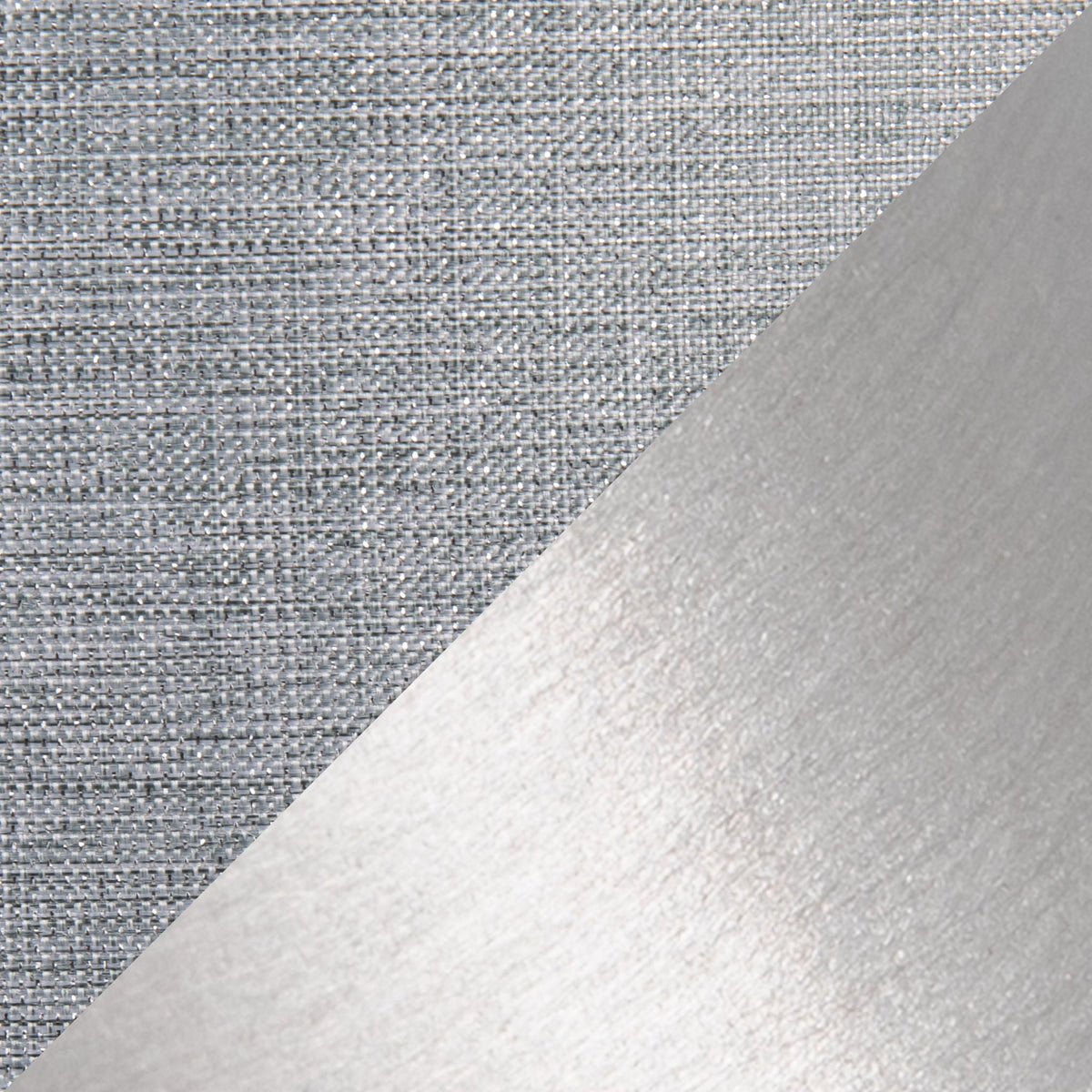 Lenuxe lamp set (2) — gray fabric texture close-up with diagonal seam on Tampa Home & Garden Store