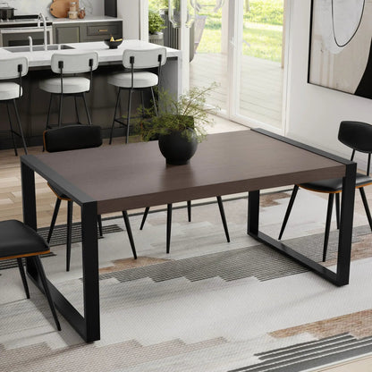Mckenzie Solid Mango Wood Dining Table With Legs