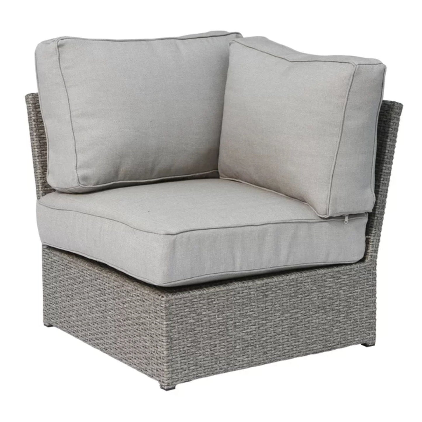 Shick Corner Wedge Patio Chair and Cushions