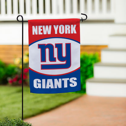 New York Giants suede garden flag red and blue Evergreen Enterprises - Wholesale Collective on Tampa Home & Garden Store