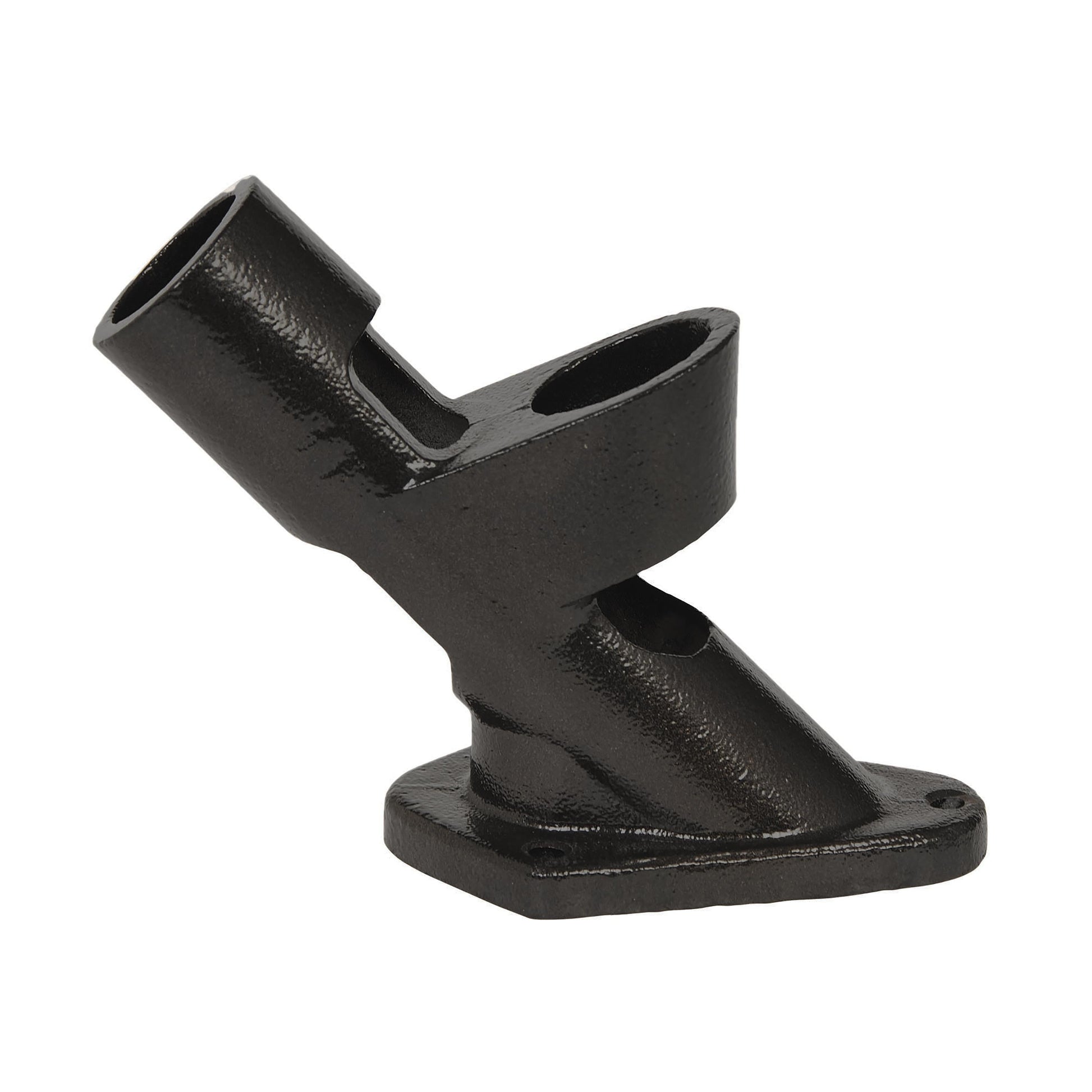 2-Position Cast Iron House Flag Bracket in black for flag mounting on Tampa Home & Garden Store