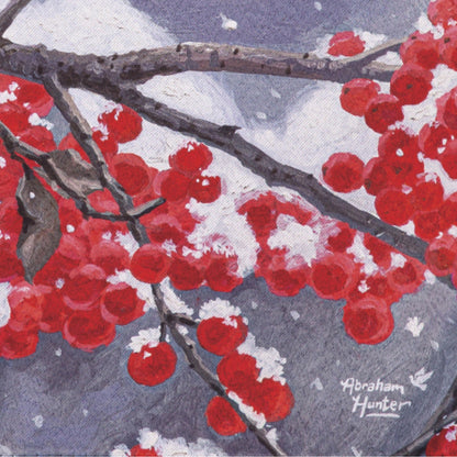 Red Cardinal Suede Garden Flag floral blossoms on gray branches Evergreen Enterprises on Tampa Home & Garden Store