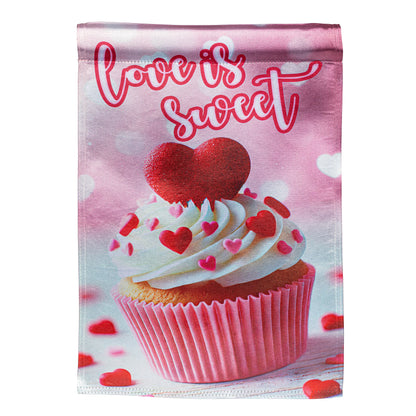 The Cupcake Of Love And Lustre Garden Flag