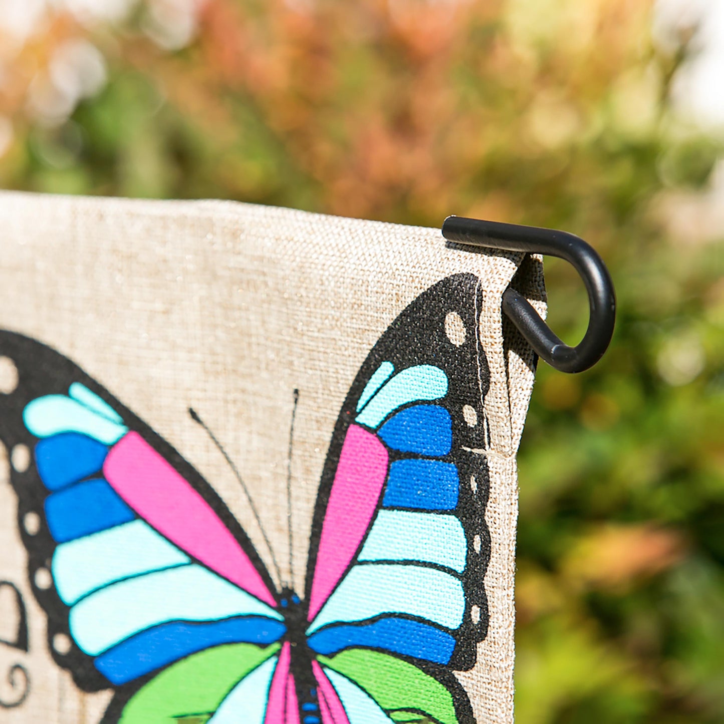 Garden Flag Stand with Shepherd's Hook