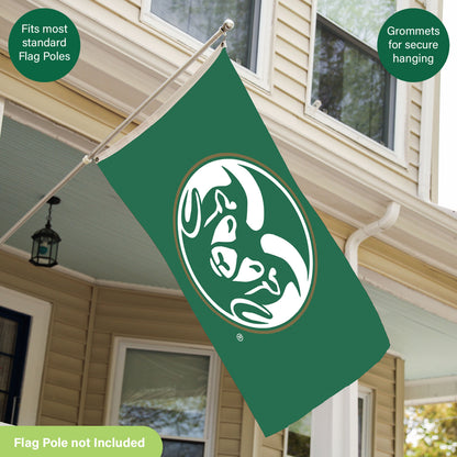 Colorado State 3x5 single-sided sublimated flag with 2 grommets by Evergreen Enterprises on Tampa Home & Garden Store