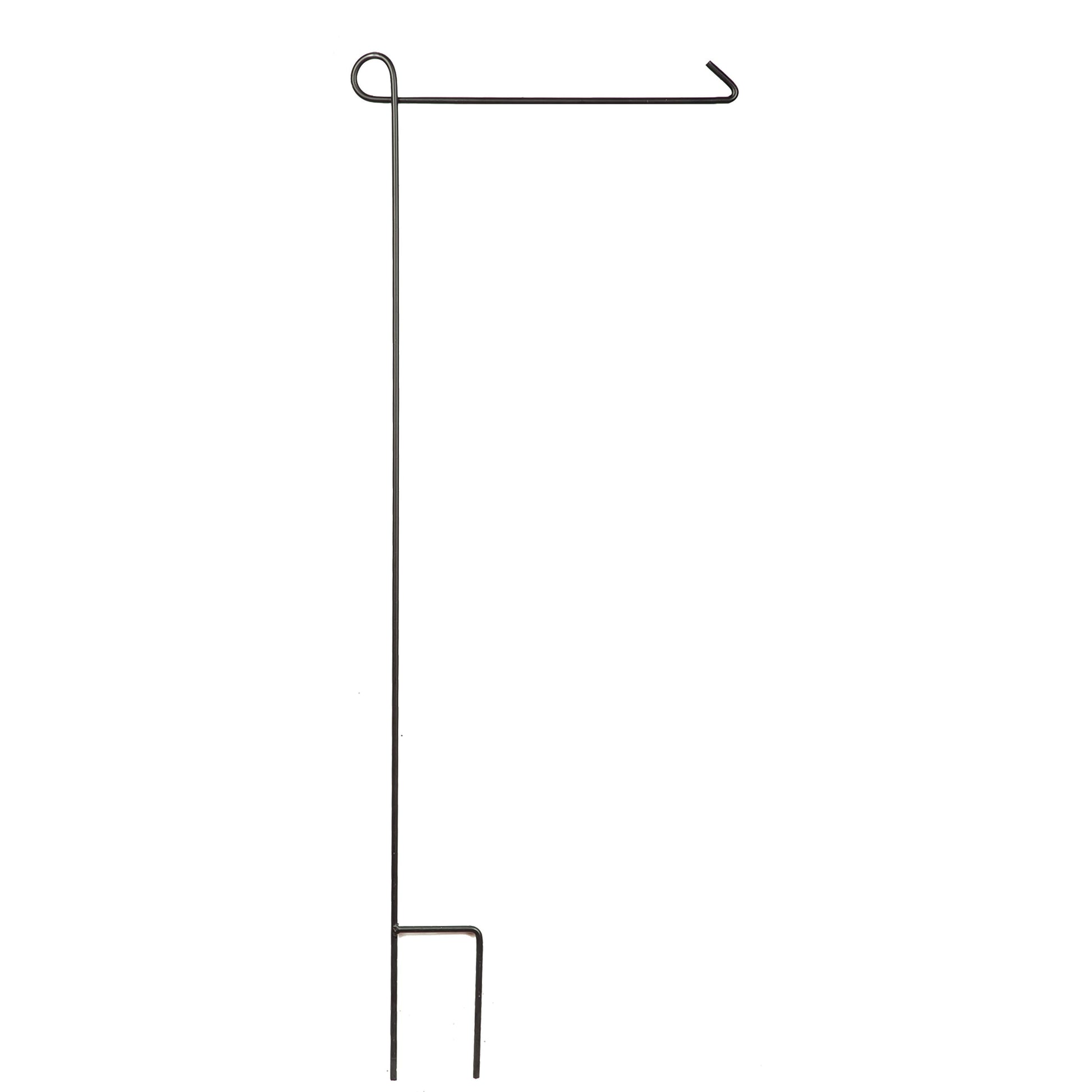 Garden flag stand, black metal frame, Evergreen Enterprises - Wholesale Collective on Tampa Home & Garden Store