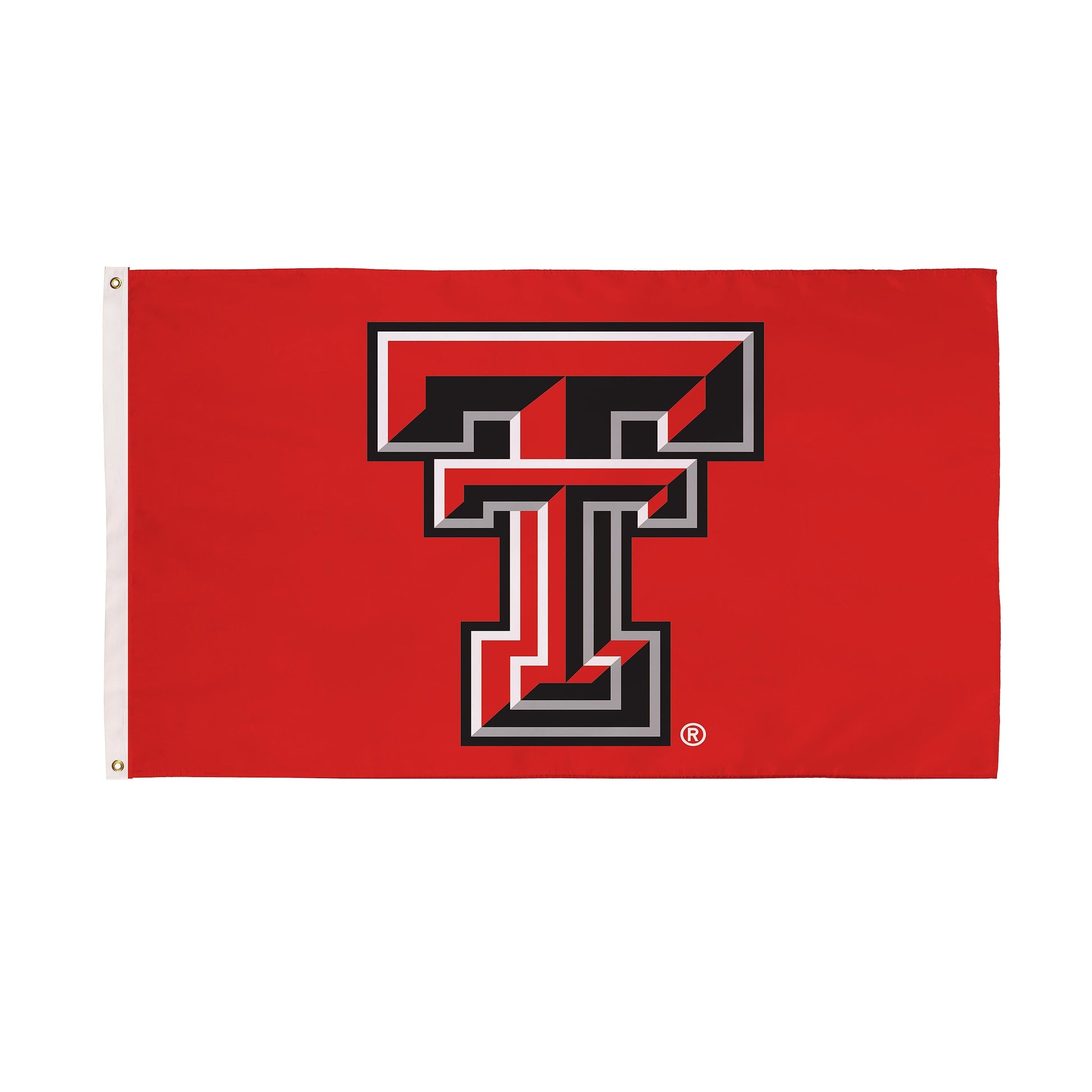 Texas Tech University estate flag 3x5 red with 2 grommets by Evergreen Enterprises on Tampa Home & Garden Store