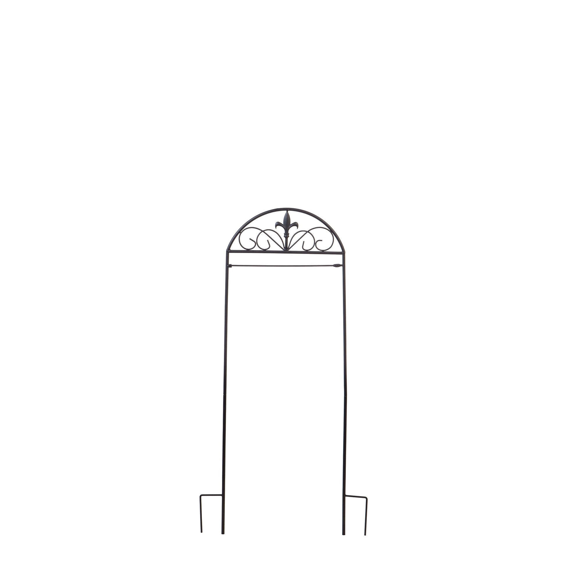 Two Fleur de Lis Garden Flag Arbor Stands with fleur-de-lis motif by Evergreen on Tampa Home & Garden Store