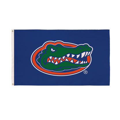 Sublimated flag 3x5 Florida Gators with two grommets on blue field Evergreen Enterprises on Tampa Home & Garden Store