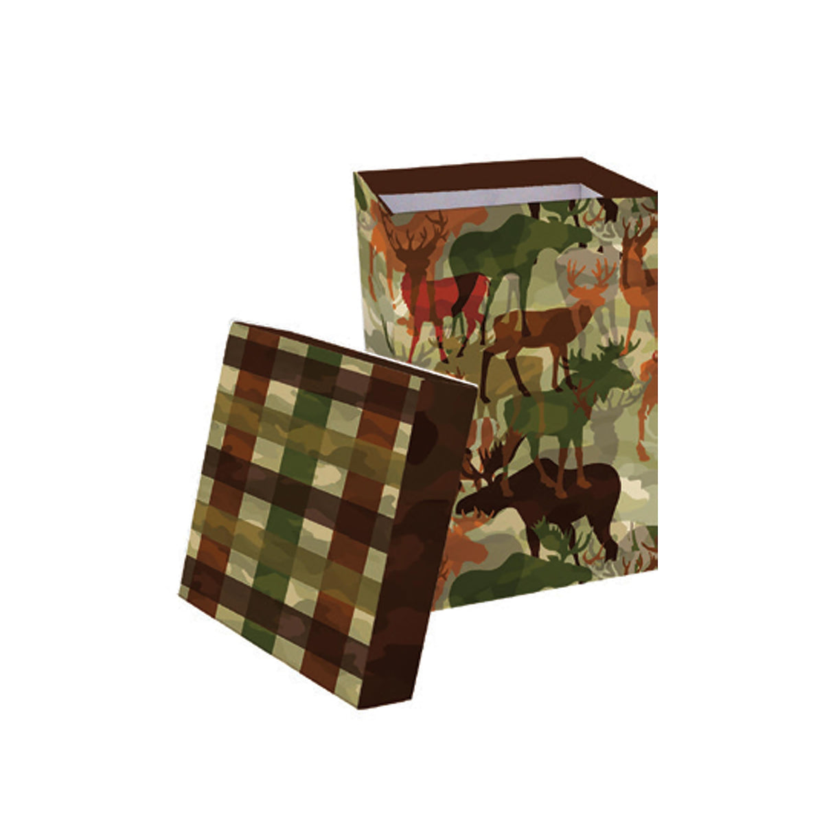 Harvest Home ceramic travel cup, 17 oz, woodland camouflage with box, Evergreen Enterprises on Tampa Home & Garden Store