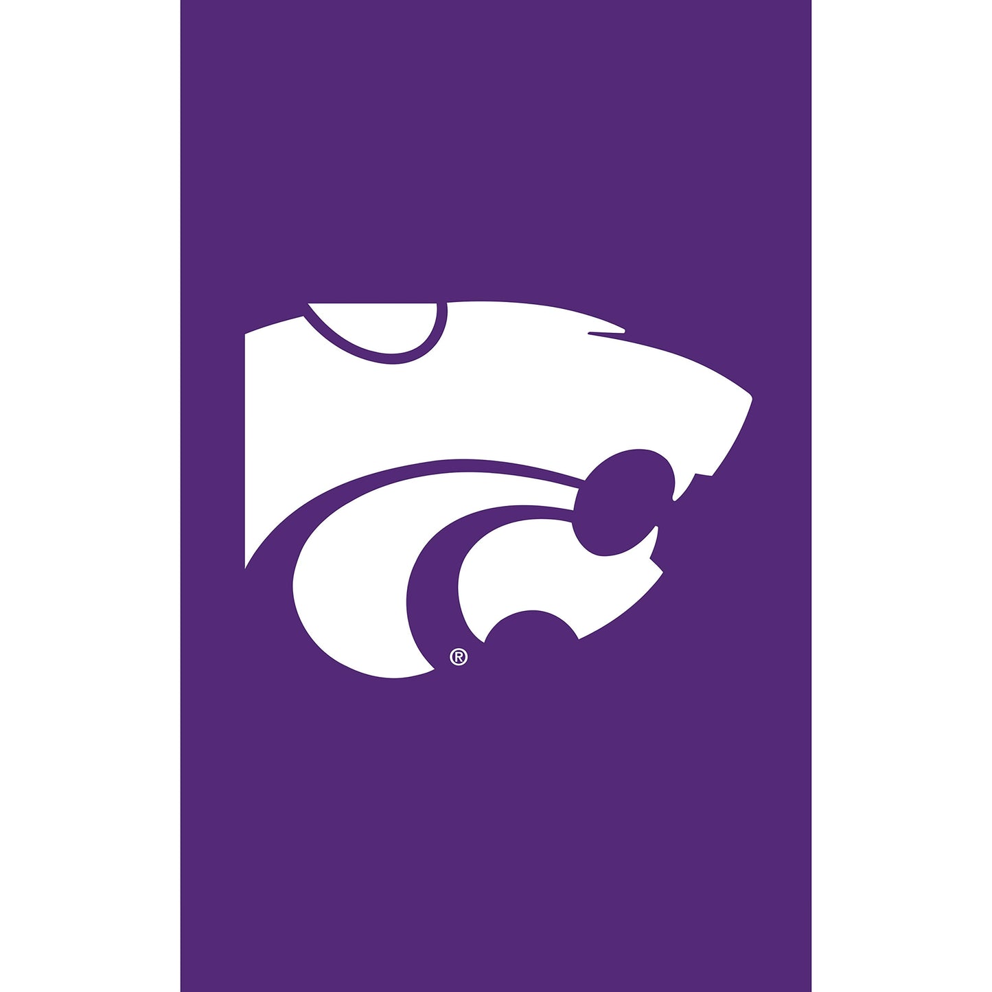 Kansas State University applique house flag purple with Powercat Evergreen Enterprises on Tampa Home & Garden Store