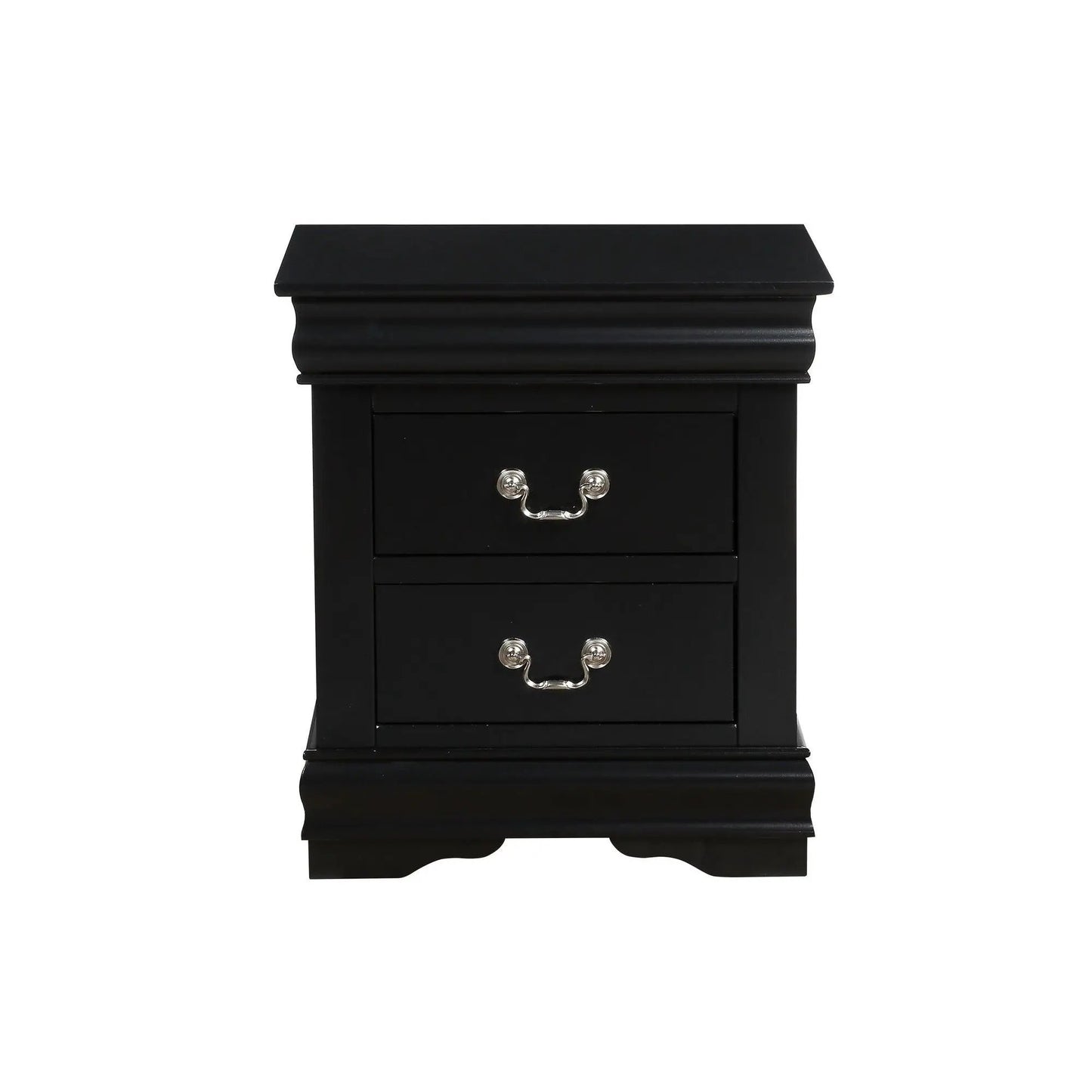 Louis Philippe Accent Nightstand With Drawers