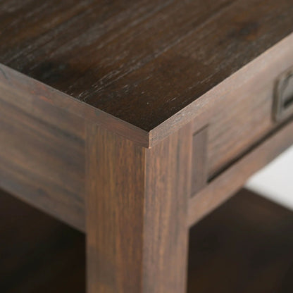 Monroe Handcrafted Side Table and the Acacia Wood