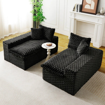 Multifunctional Sofa Side by Side or Facing