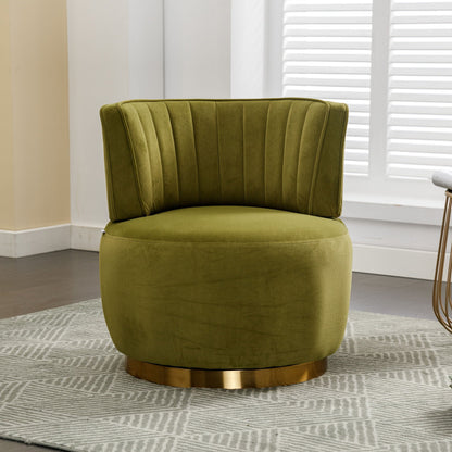 360 Swivel Barrel Sofa Chair and Support Base