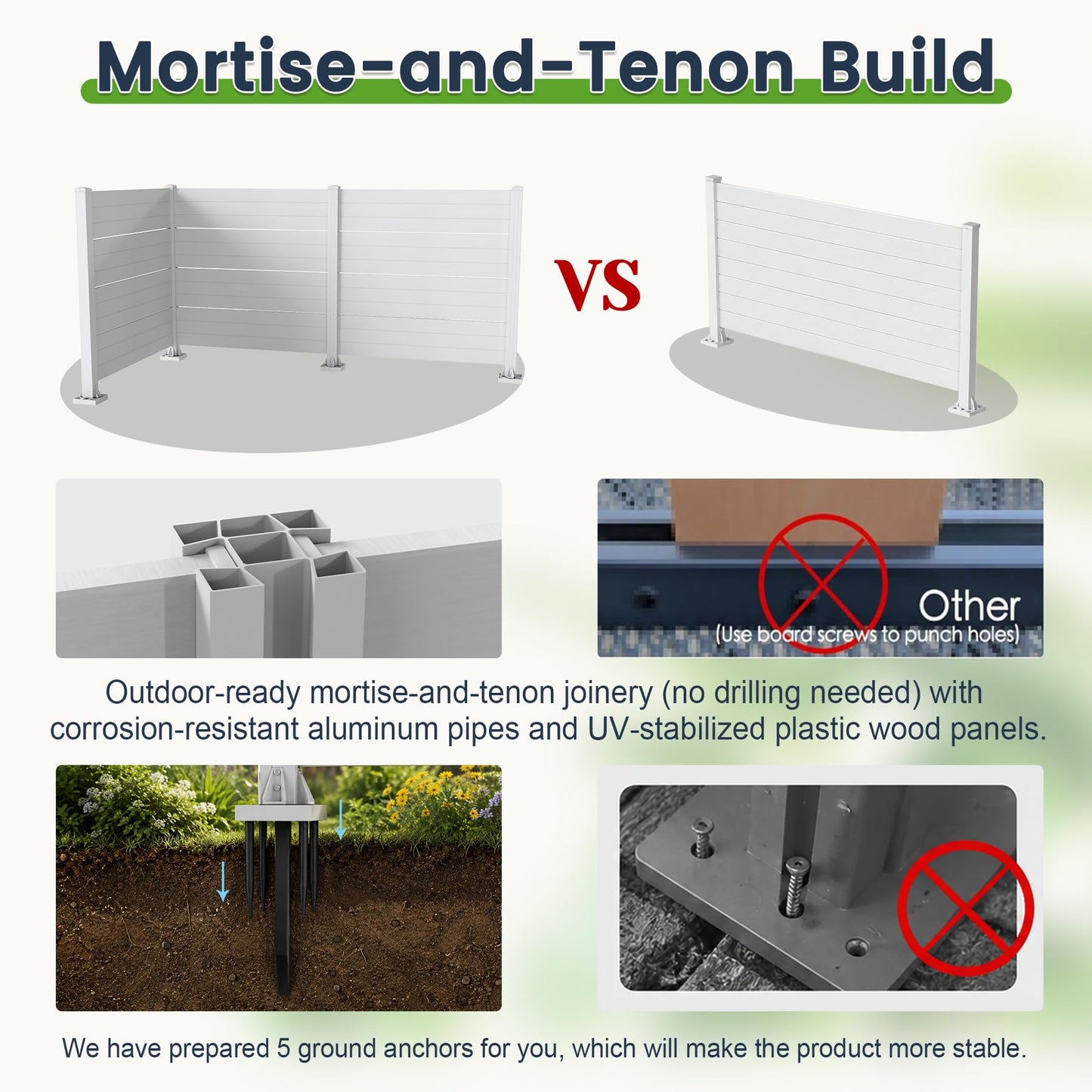 All Weather Vinyl Ac Fence Cover And Screen