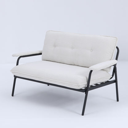 Modern Metal Frame Sofa and Compact Design