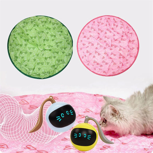 Automatic motion cat toy balls pair with green and pink illuminated units by Sell My Stuff on Tampa Home & Garden Store