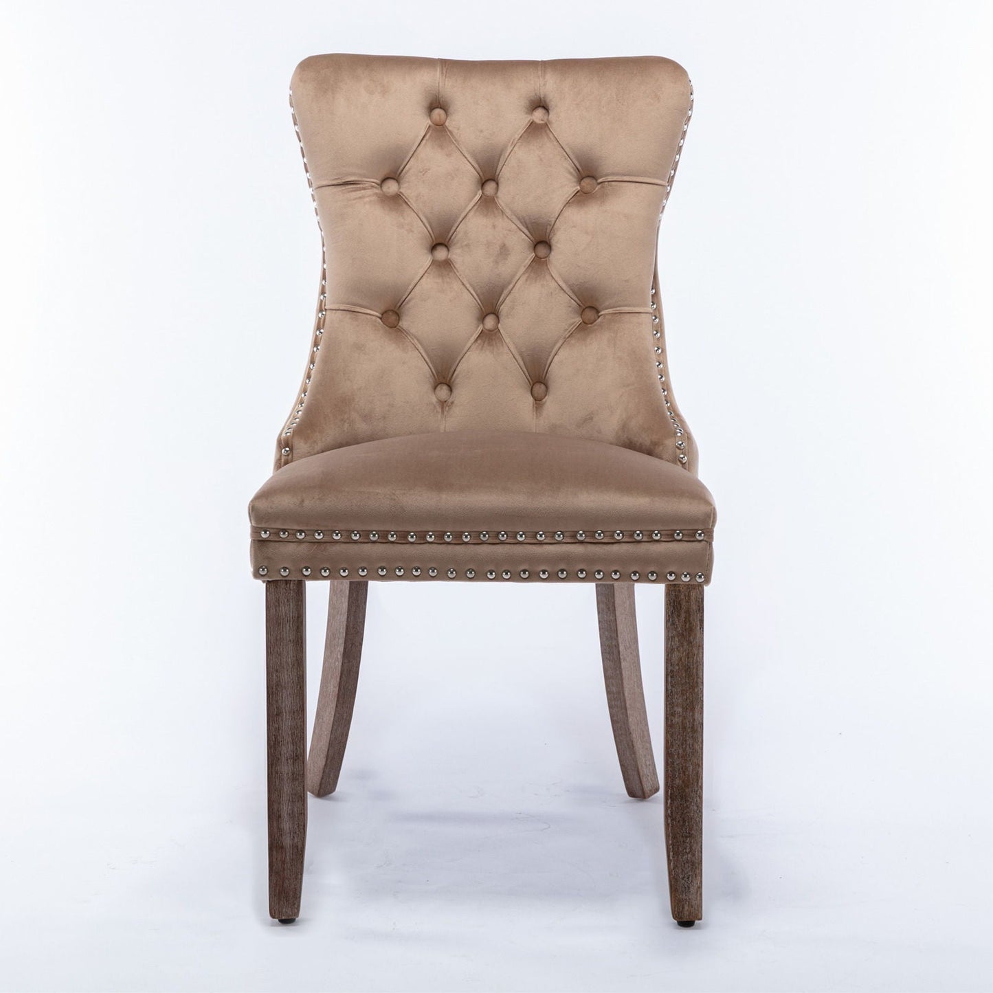 Nikki High End Tufted Dining Chair Set of Two