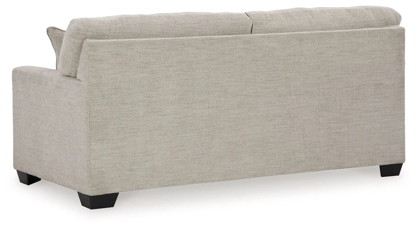 Mahoney Sofa Loveseat With Tufted Back Upholstery