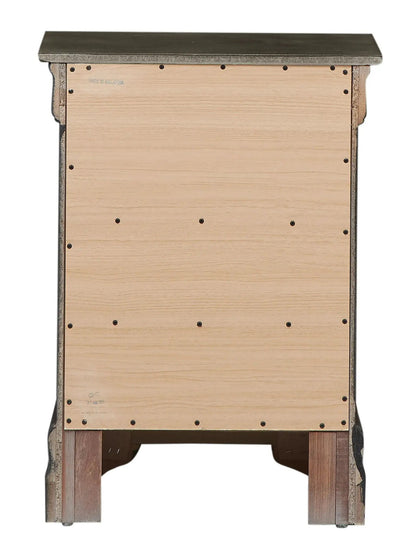 Louis Philippe Nightstand in Wood Veneer
