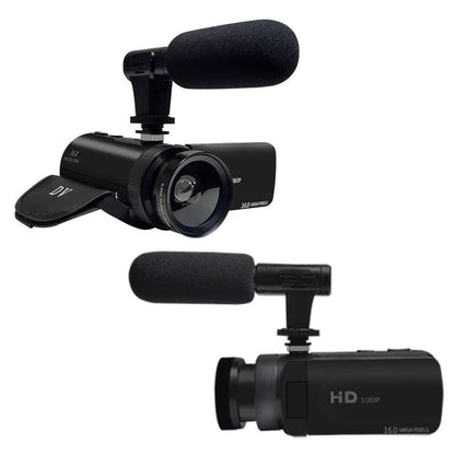 New 16 MP HD digital camera with external shotgun mic, black on Tampa Home & Garden Store