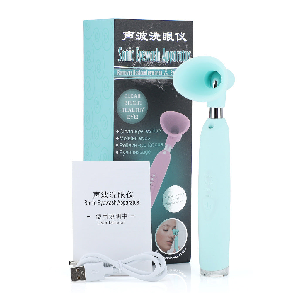 3-Speed Electric Sonic Eyewash Instrument Household Eye Massager Portable Eyewasher Eyeball Cleaning And Moisturizing Instrument - Tampa Home & Garden Store