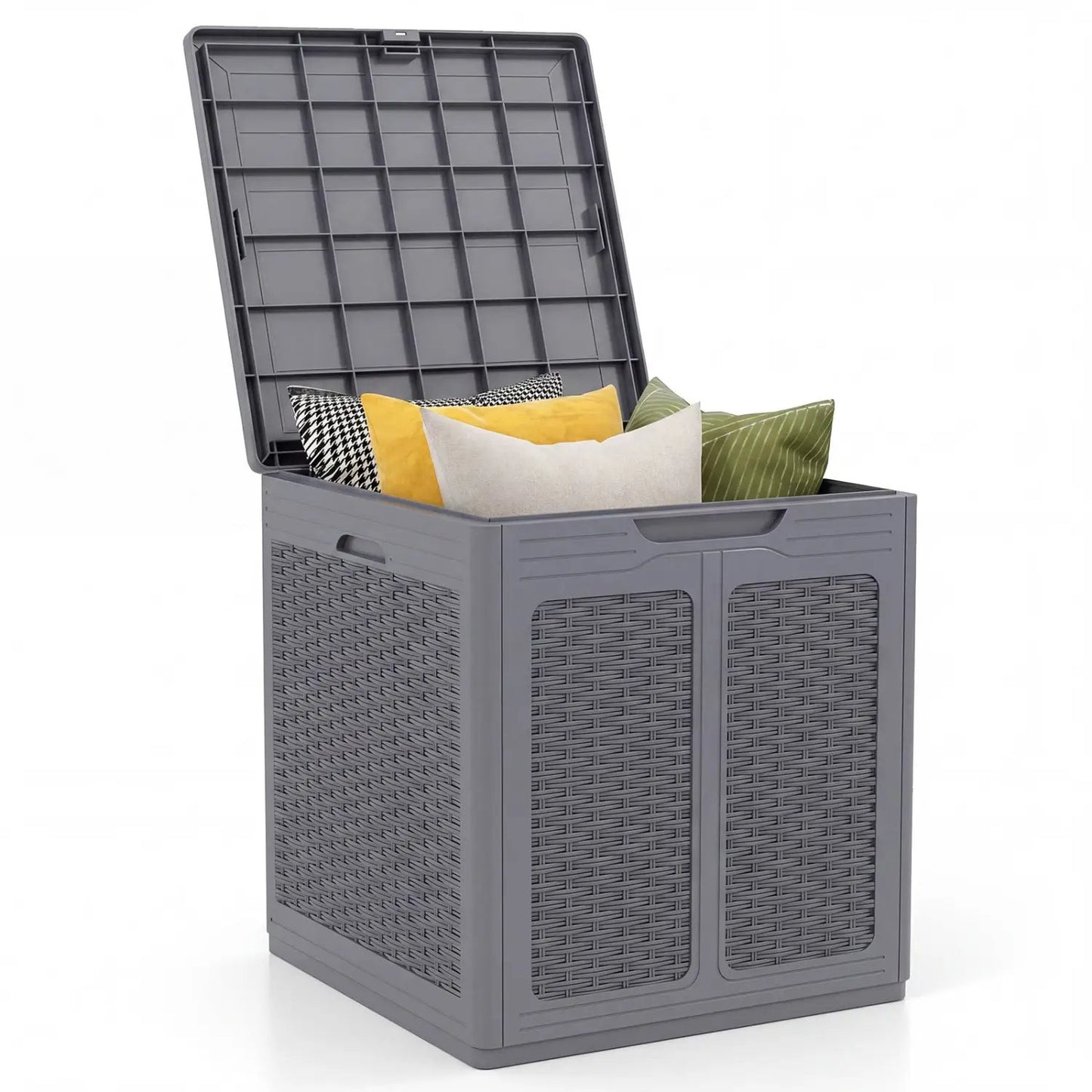 39 Gallon Deck Box with Lockable Lid Weatherproof