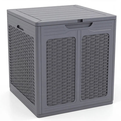 39 Gallon Deck Box with Lockable Lid Weatherproof