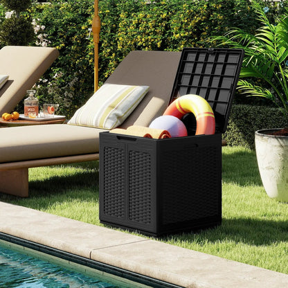 39 Gallon Deck Box with Lockable Lid Weatherproof